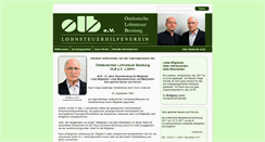 Desktop Screenshot of olb-ev.de